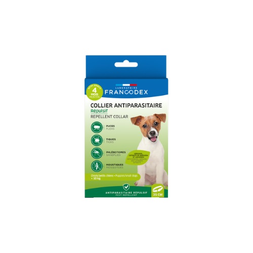 新綠野防水驅蟲頸圈 -小型犬